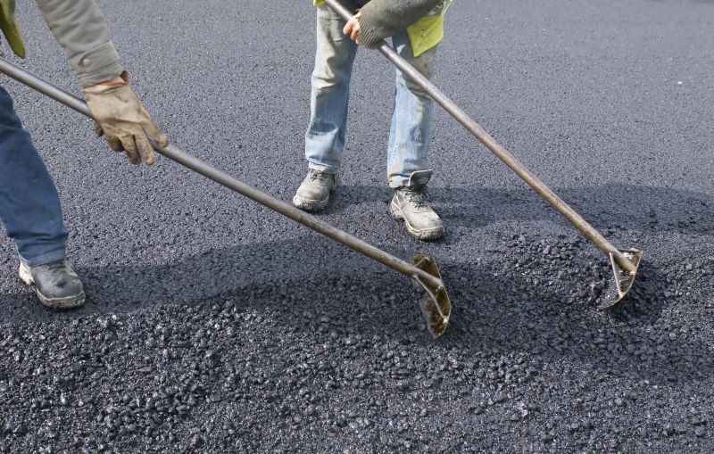 Close-up of Asphalt Surface